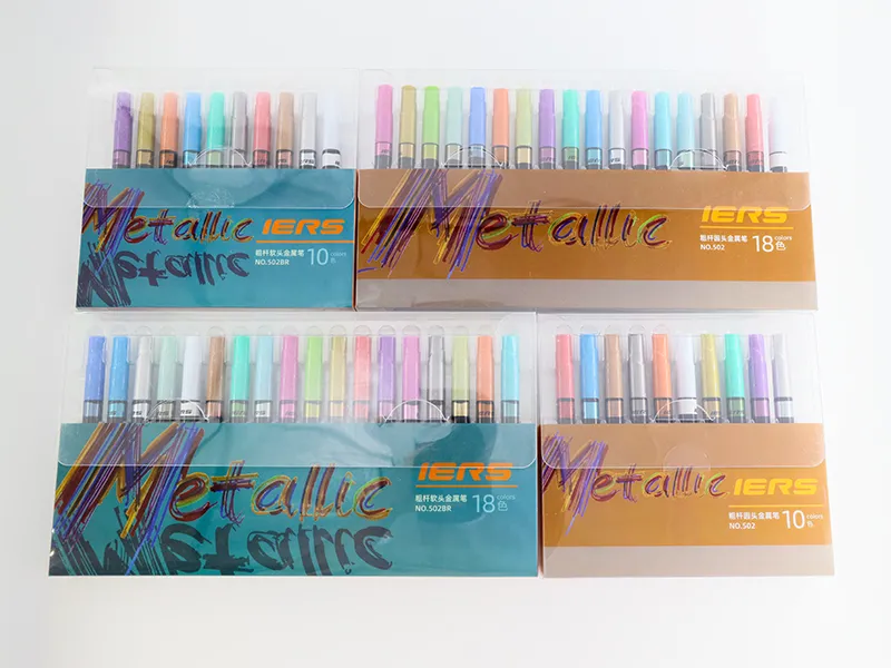 Broad Line Water Based Metallic Marker