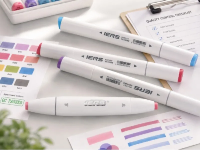 Alcohol Marker Quality Control Checklist for OEM Buyers