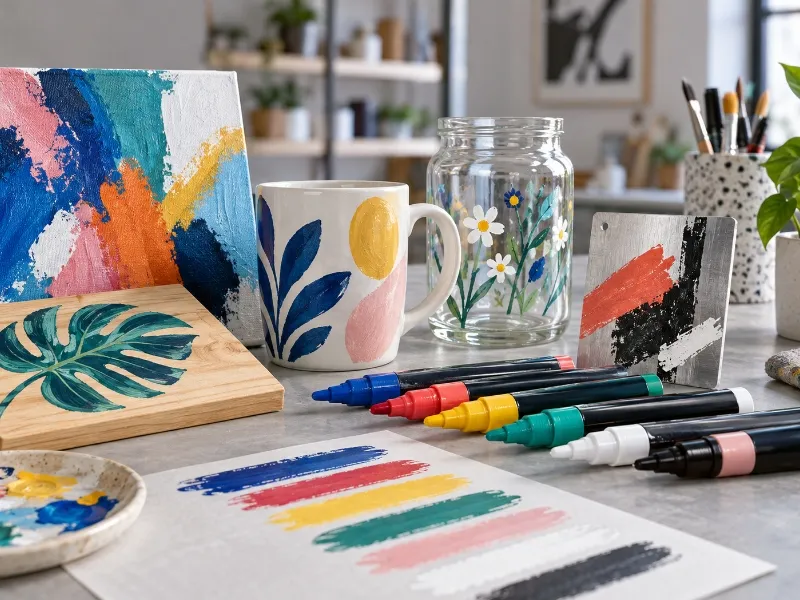 Acrylic Marker vs Paint Marker: What Is the Difference?
